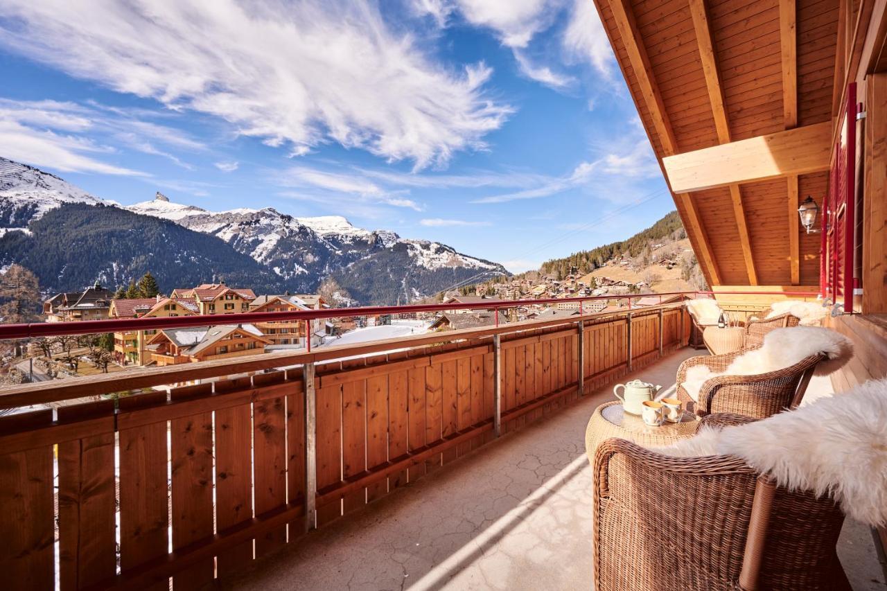 Chalet Baergsunna Penthouse Wengen Kültér fotó