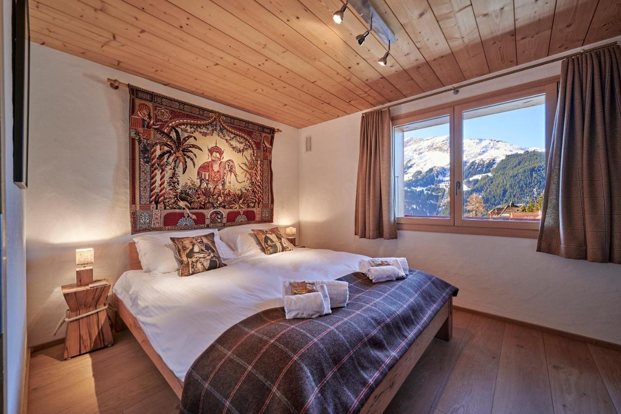 Chalet Baergsunna Penthouse Wengen Kültér fotó